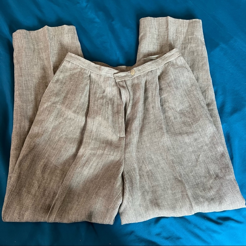 style&co linen pants